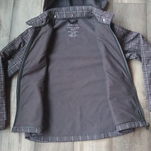 CHILLAX JACKET/COAT WITH DETACHABLE HOOD SIZE S WINDBREAKER - Picture 9 of 11